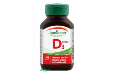 JAMIESON Vitamín D3 1000 IU 90 cps